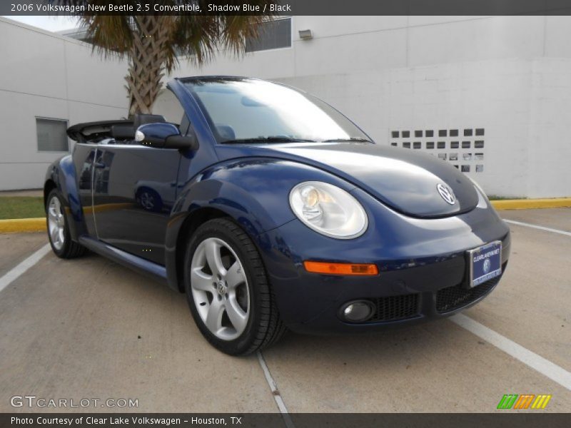 Shadow Blue / Black 2006 Volkswagen New Beetle 2.5 Convertible