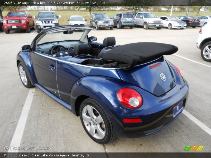 Shadow Blue / Black 2006 Volkswagen New Beetle 2.5 Convertible