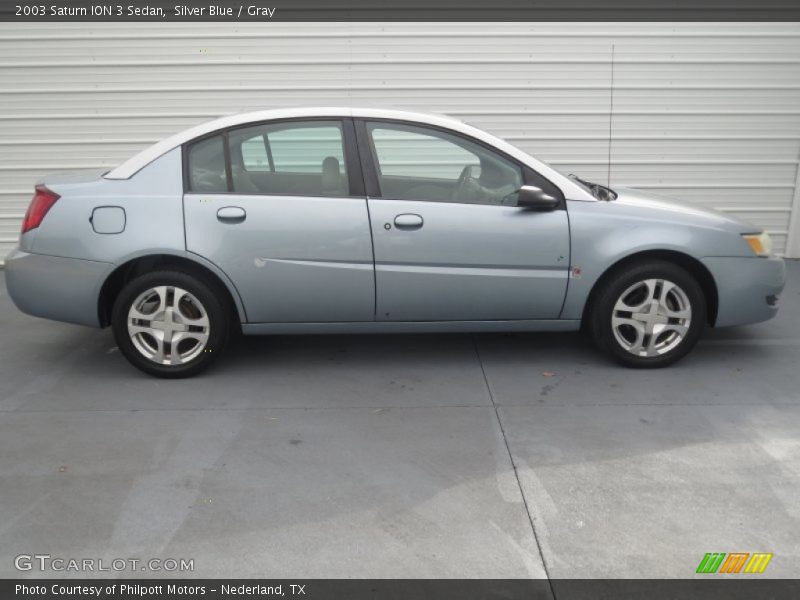 Silver Blue / Gray 2003 Saturn ION 3 Sedan