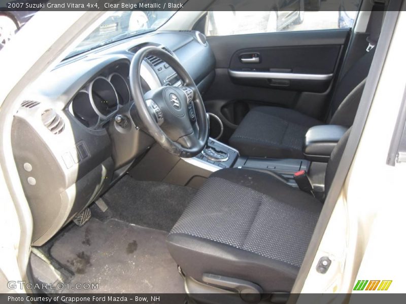 Clear Beige Metallic / Black 2007 Suzuki Grand Vitara 4x4