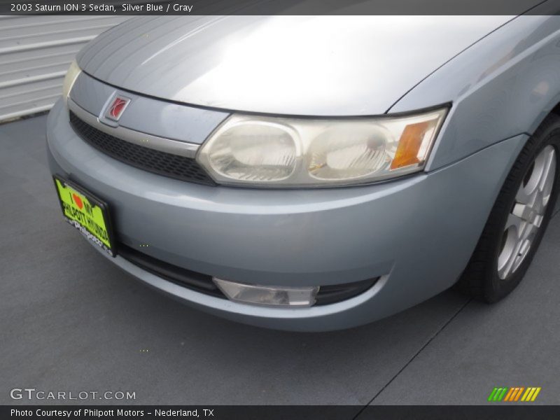 Silver Blue / Gray 2003 Saturn ION 3 Sedan
