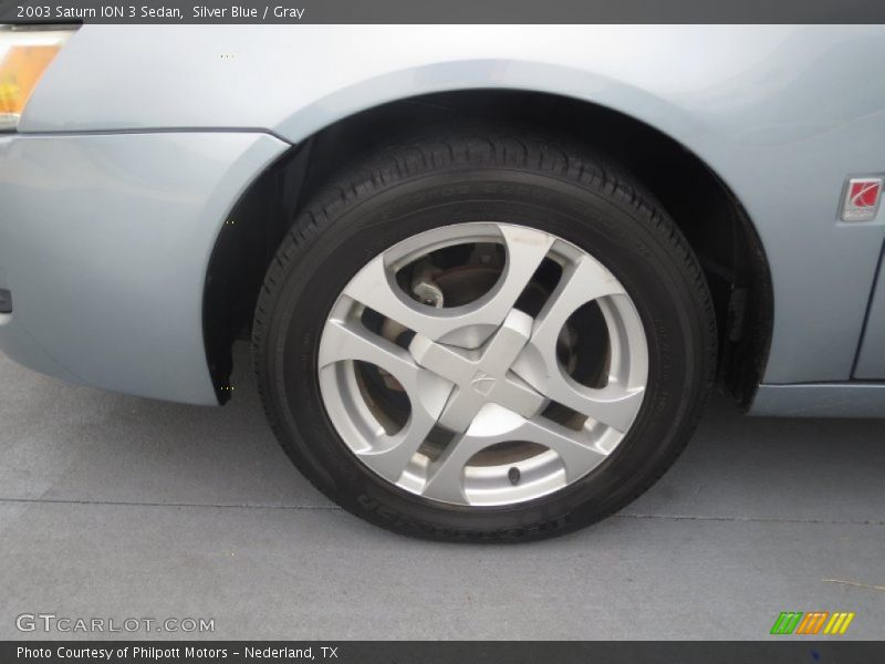 Silver Blue / Gray 2003 Saturn ION 3 Sedan