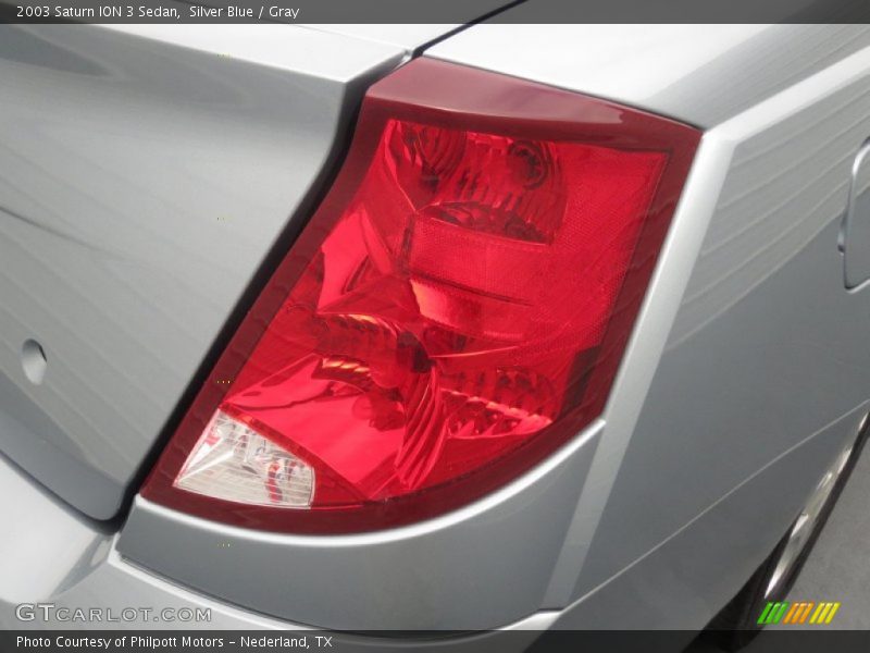 Silver Blue / Gray 2003 Saturn ION 3 Sedan