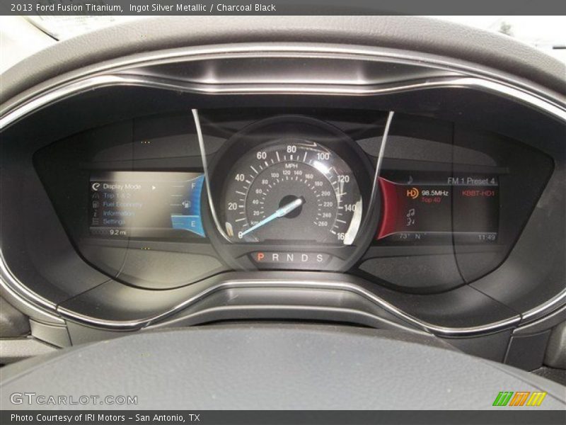  2013 Fusion Titanium Titanium Gauges