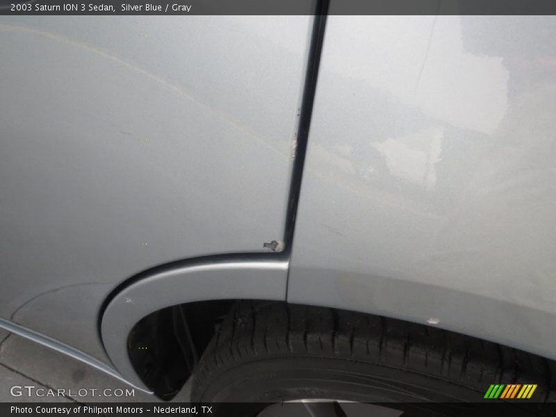 Silver Blue / Gray 2003 Saturn ION 3 Sedan