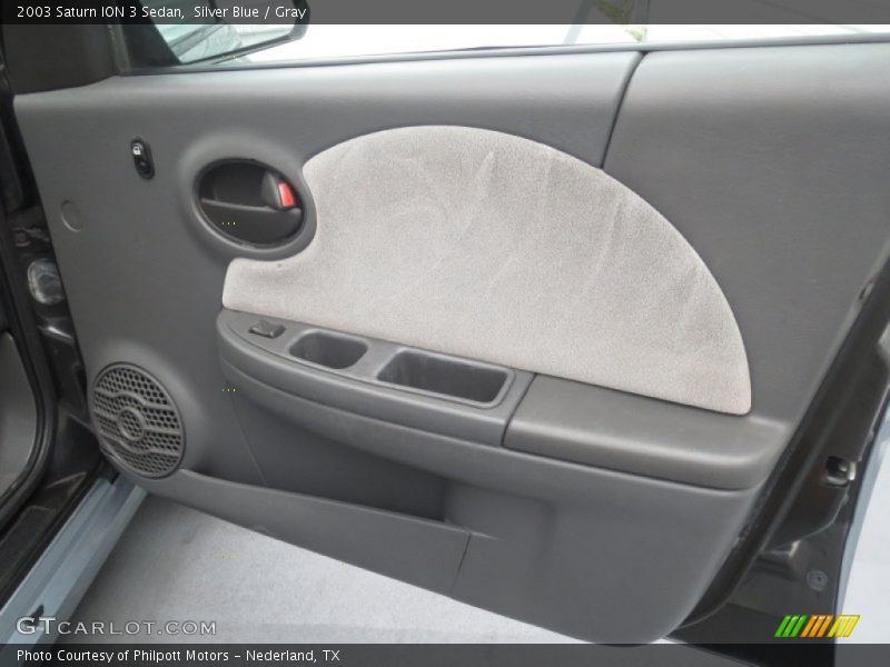 Silver Blue / Gray 2003 Saturn ION 3 Sedan
