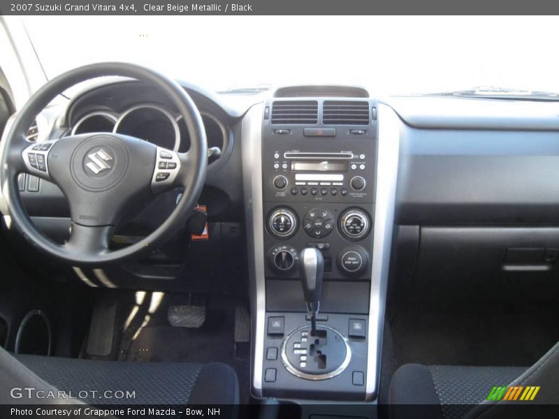 Clear Beige Metallic / Black 2007 Suzuki Grand Vitara 4x4