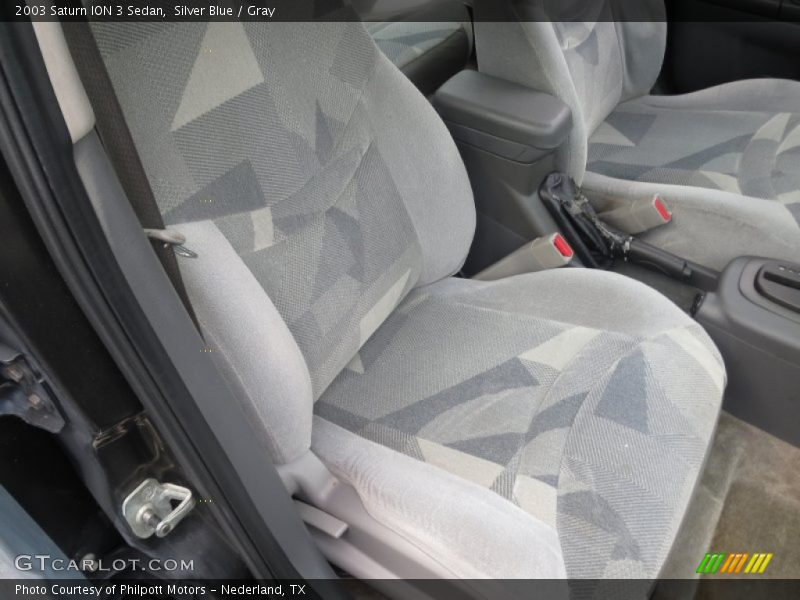 Silver Blue / Gray 2003 Saturn ION 3 Sedan