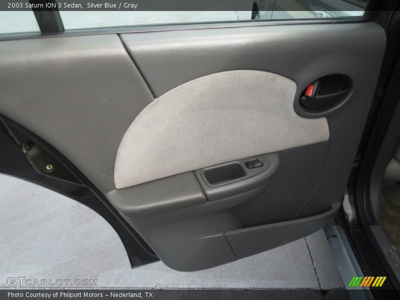 Silver Blue / Gray 2003 Saturn ION 3 Sedan