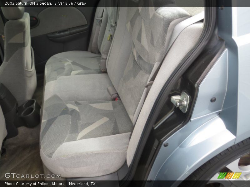 Silver Blue / Gray 2003 Saturn ION 3 Sedan
