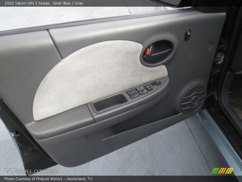 Silver Blue / Gray 2003 Saturn ION 3 Sedan