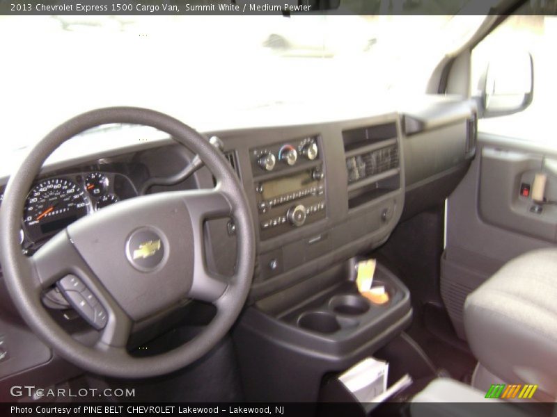Summit White / Medium Pewter 2013 Chevrolet Express 1500 Cargo Van