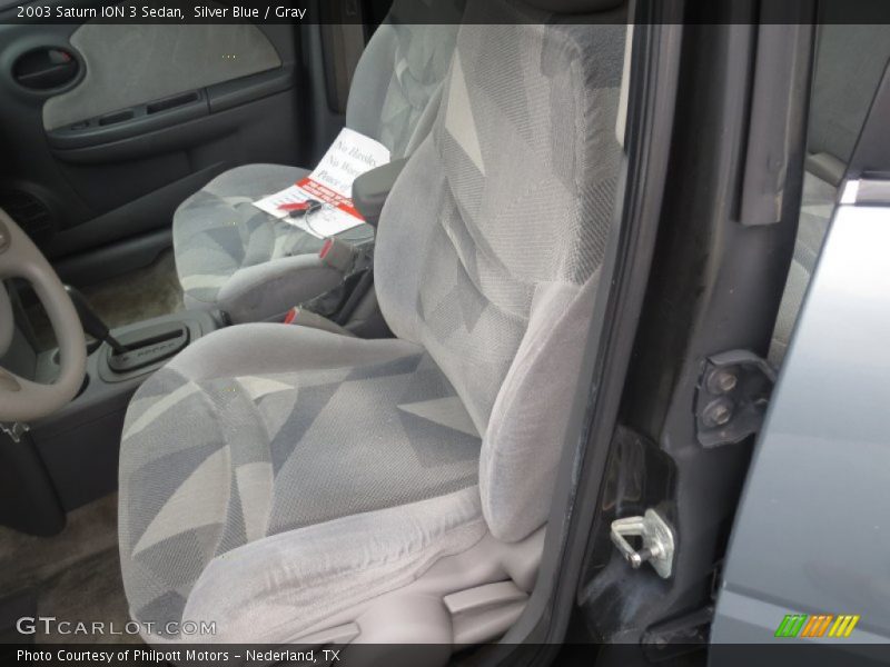 Silver Blue / Gray 2003 Saturn ION 3 Sedan