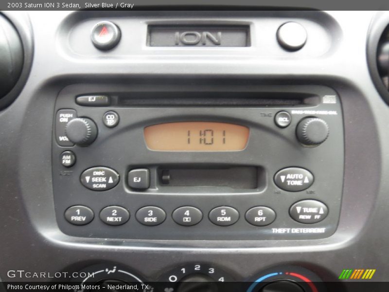 Silver Blue / Gray 2003 Saturn ION 3 Sedan