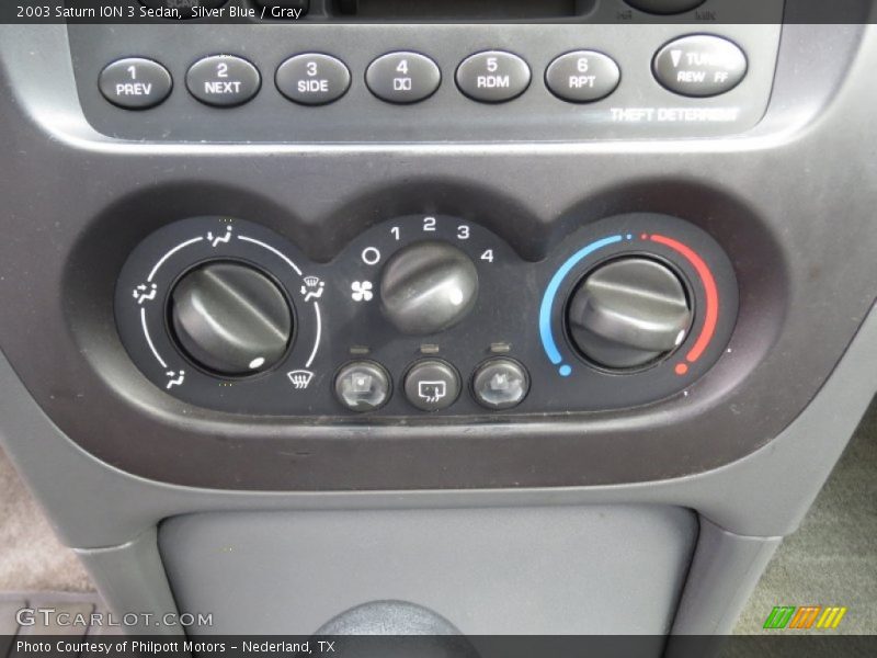 Silver Blue / Gray 2003 Saturn ION 3 Sedan