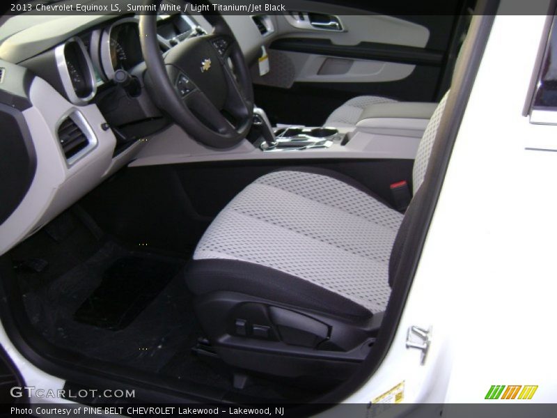 2013 Equinox LS Light Titanium/Jet Black Interior