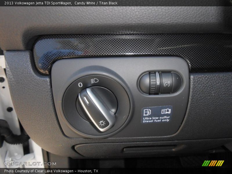 Candy White / Titan Black 2013 Volkswagen Jetta TDI SportWagen