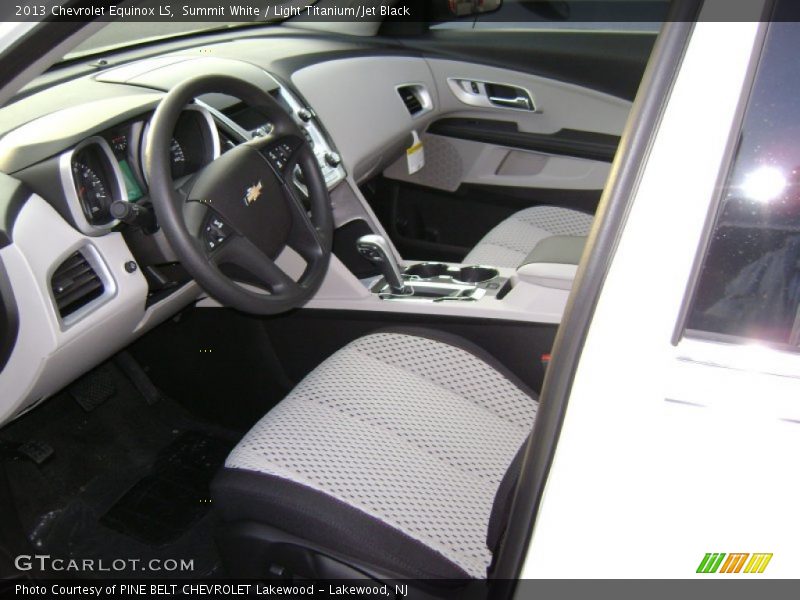  2013 Equinox LS Light Titanium/Jet Black Interior