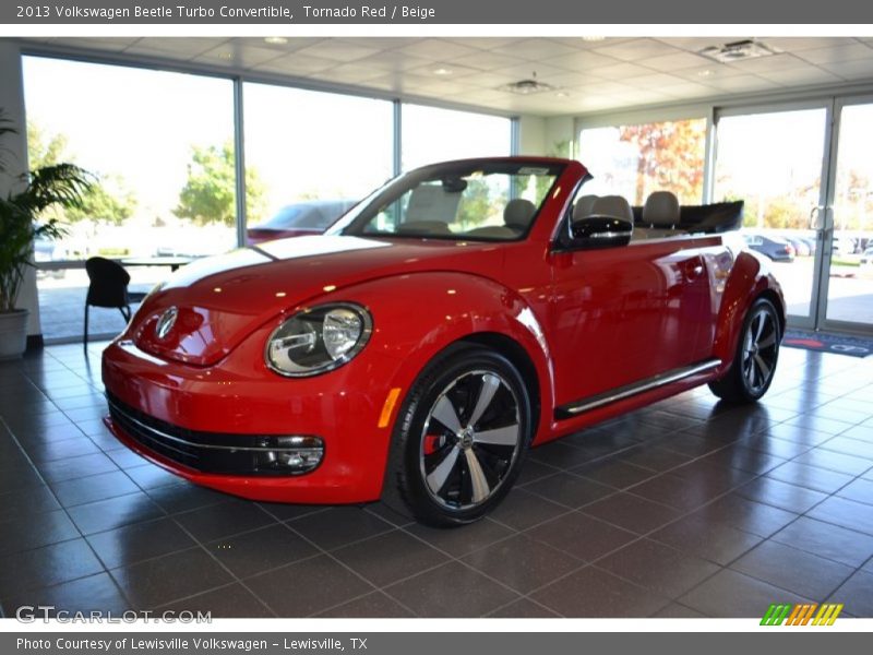 Front 3/4 View of 2013 Beetle Turbo Convertible