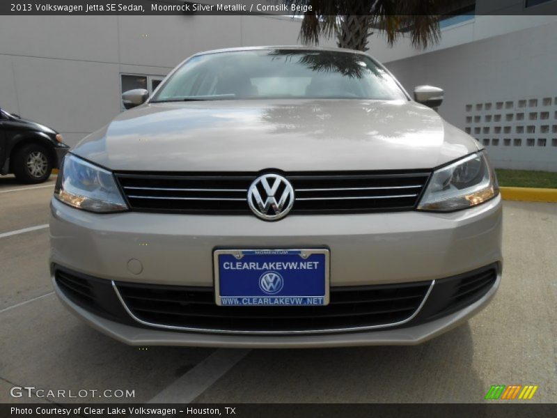 Moonrock Silver Metallic / Cornsilk Beige 2013 Volkswagen Jetta SE Sedan