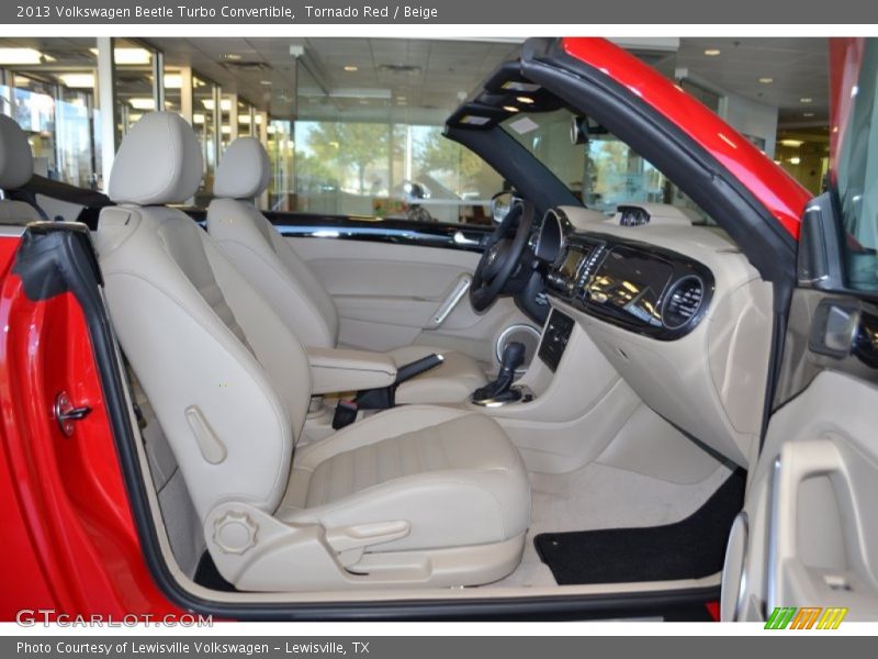  2013 Beetle Turbo Convertible Beige Interior