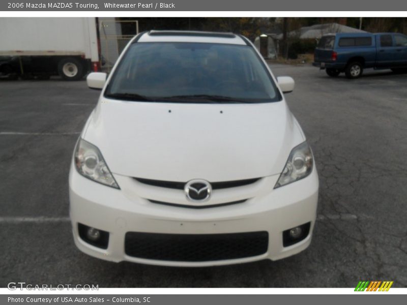 Whitewater Pearl / Black 2006 Mazda MAZDA5 Touring