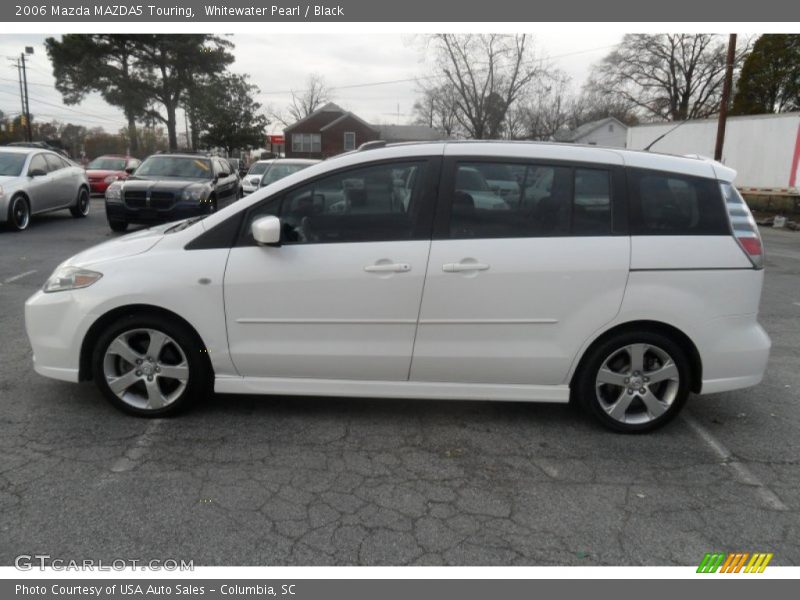 Whitewater Pearl / Black 2006 Mazda MAZDA5 Touring