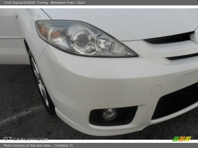 Whitewater Pearl / Black 2006 Mazda MAZDA5 Touring