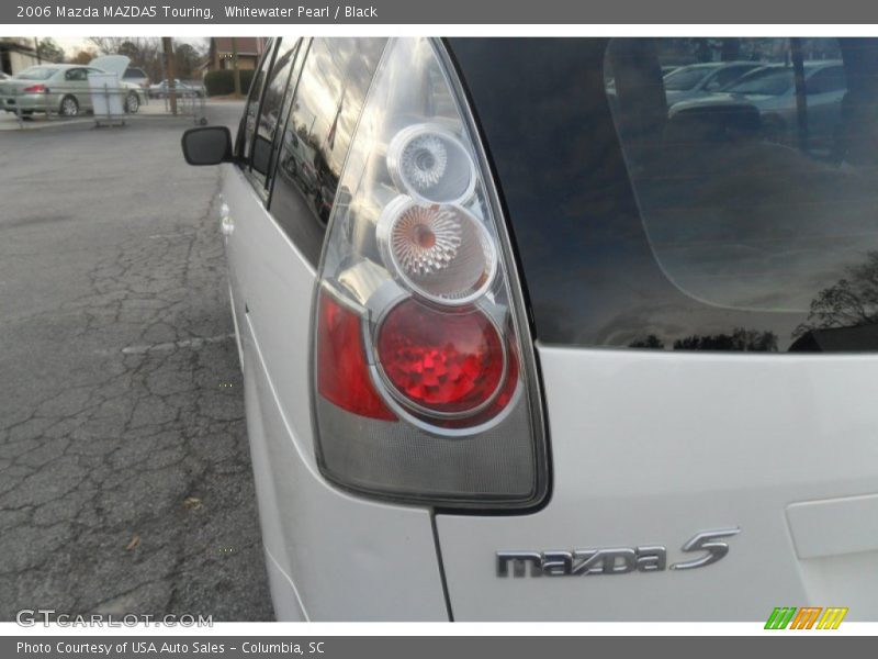 Whitewater Pearl / Black 2006 Mazda MAZDA5 Touring