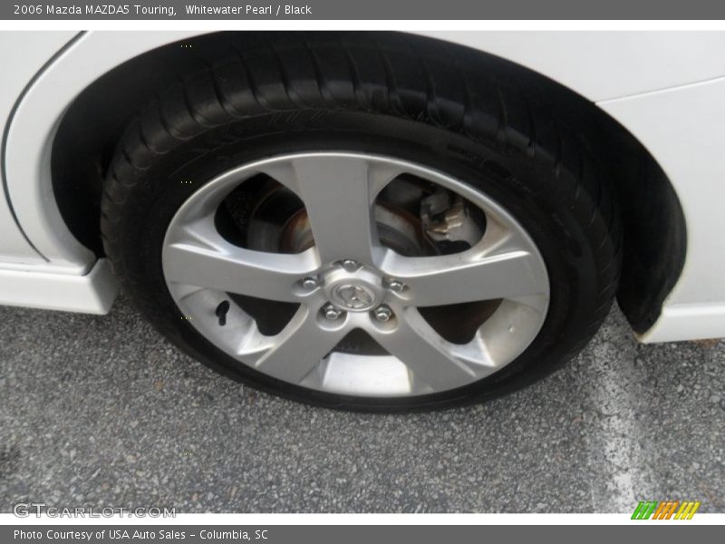 Whitewater Pearl / Black 2006 Mazda MAZDA5 Touring