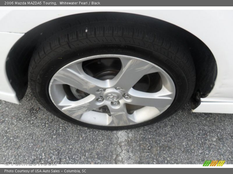 Whitewater Pearl / Black 2006 Mazda MAZDA5 Touring