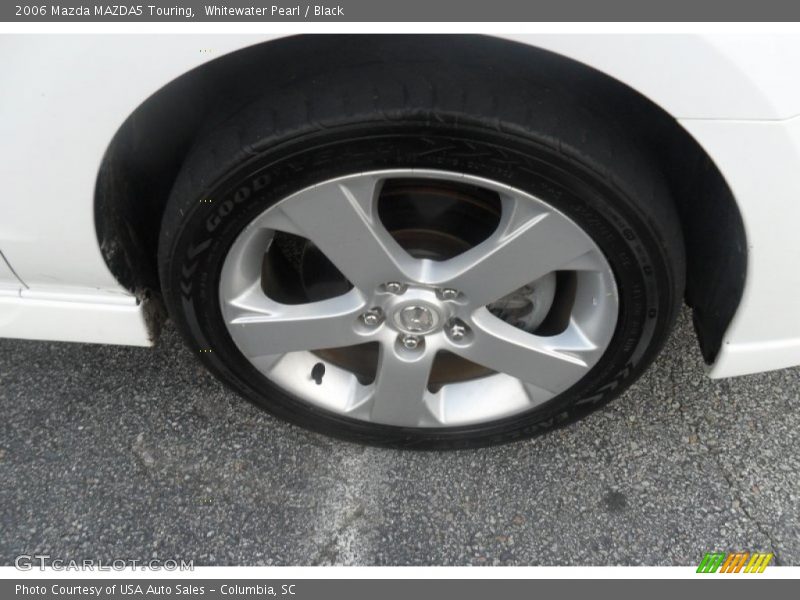 Whitewater Pearl / Black 2006 Mazda MAZDA5 Touring