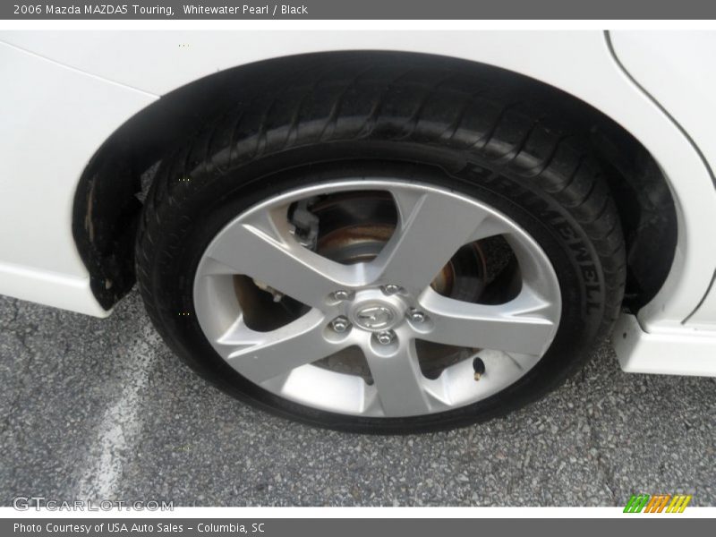 Whitewater Pearl / Black 2006 Mazda MAZDA5 Touring
