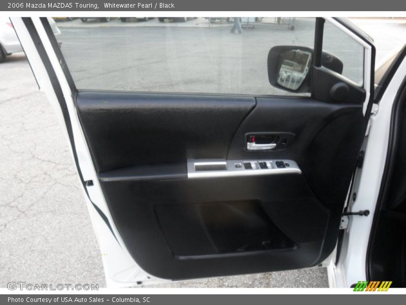 Whitewater Pearl / Black 2006 Mazda MAZDA5 Touring