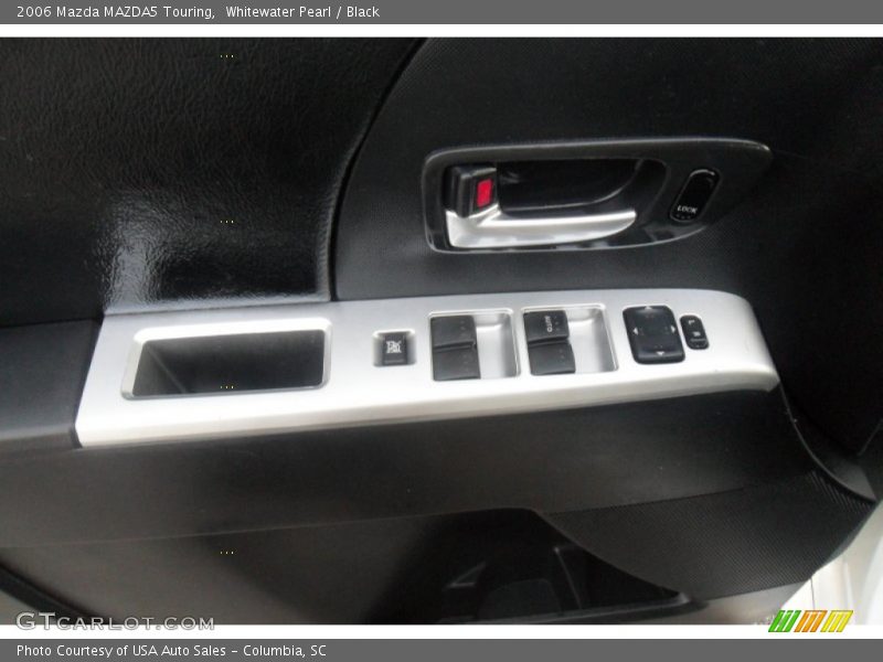 Whitewater Pearl / Black 2006 Mazda MAZDA5 Touring