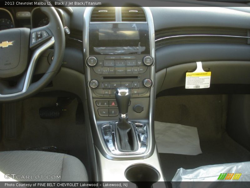 Black / Jet Black/Titanium 2013 Chevrolet Malibu LS