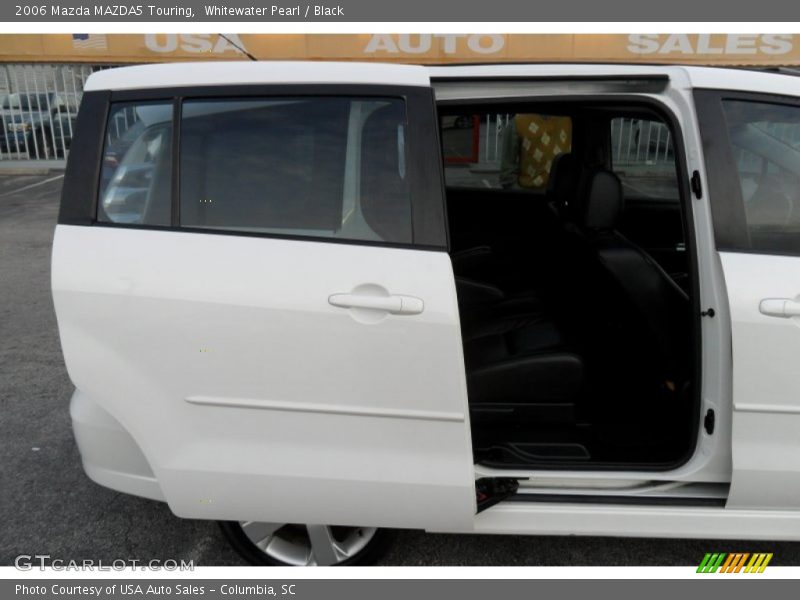 Whitewater Pearl / Black 2006 Mazda MAZDA5 Touring