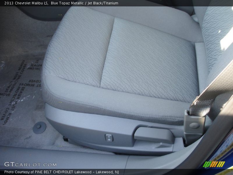 Blue Topaz Metallic / Jet Black/Titanium 2013 Chevrolet Malibu LS