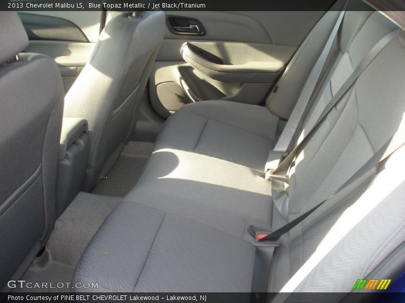 Blue Topaz Metallic / Jet Black/Titanium 2013 Chevrolet Malibu LS