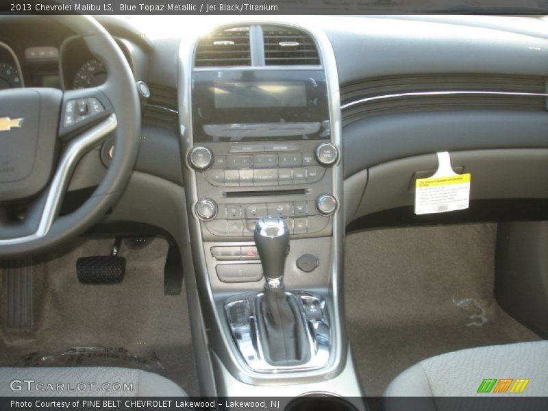 Blue Topaz Metallic / Jet Black/Titanium 2013 Chevrolet Malibu LS
