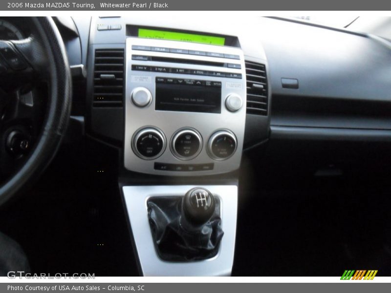 Whitewater Pearl / Black 2006 Mazda MAZDA5 Touring