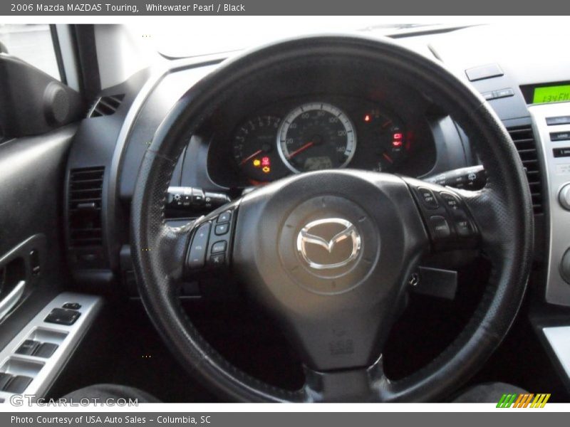 Whitewater Pearl / Black 2006 Mazda MAZDA5 Touring