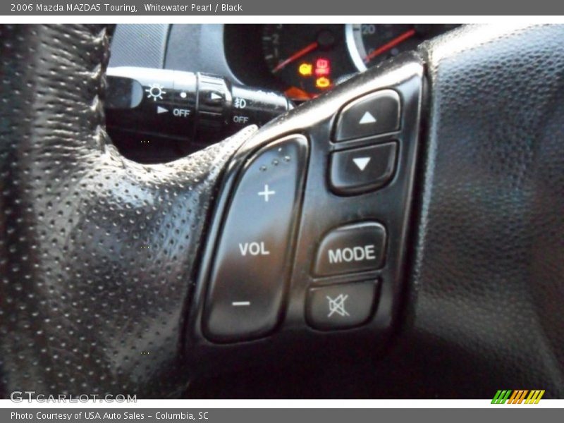 Whitewater Pearl / Black 2006 Mazda MAZDA5 Touring