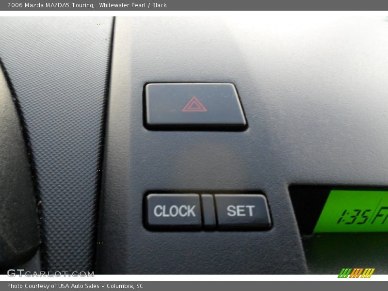 Whitewater Pearl / Black 2006 Mazda MAZDA5 Touring