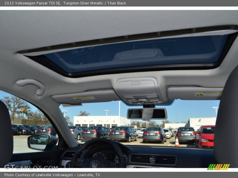Tungsten Silver Metallic / Titan Black 2013 Volkswagen Passat TDI SE