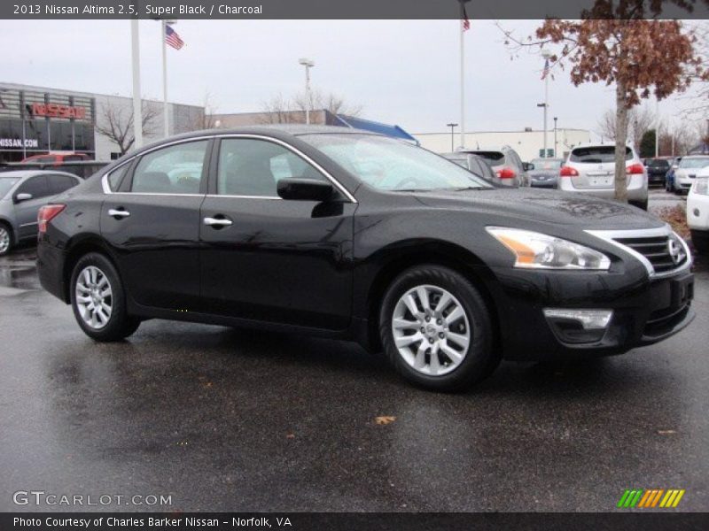 Super Black / Charcoal 2013 Nissan Altima 2.5