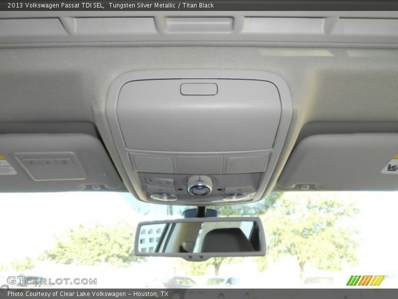 Tungsten Silver Metallic / Titan Black 2013 Volkswagen Passat TDI SEL