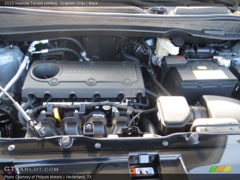 Graphite Gray / Black 2013 Hyundai Tucson Limited