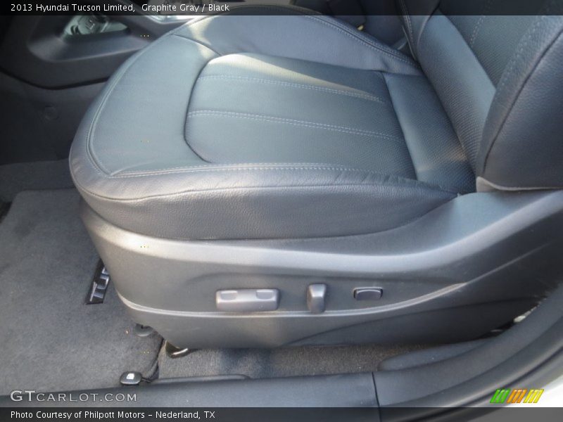 Graphite Gray / Black 2013 Hyundai Tucson Limited