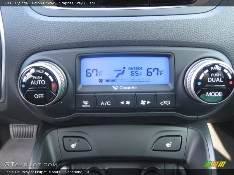 Graphite Gray / Black 2013 Hyundai Tucson Limited